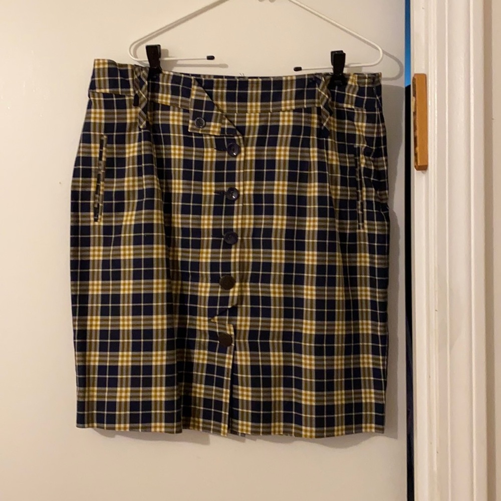 Odille plaid skirt. Gently worn